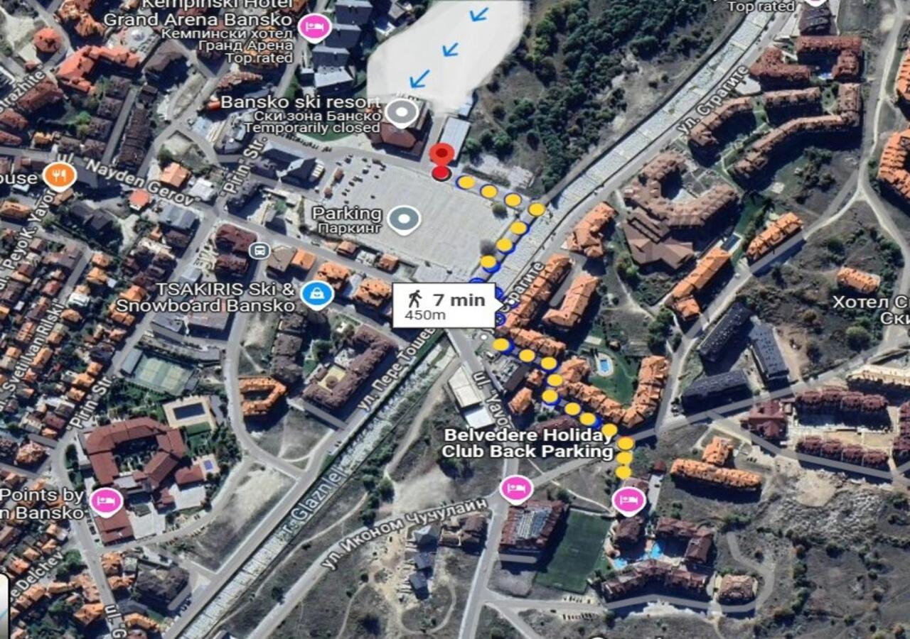 Belvedere Holiday Club Spa&Ski Private Apartments Bansko Exterior foto